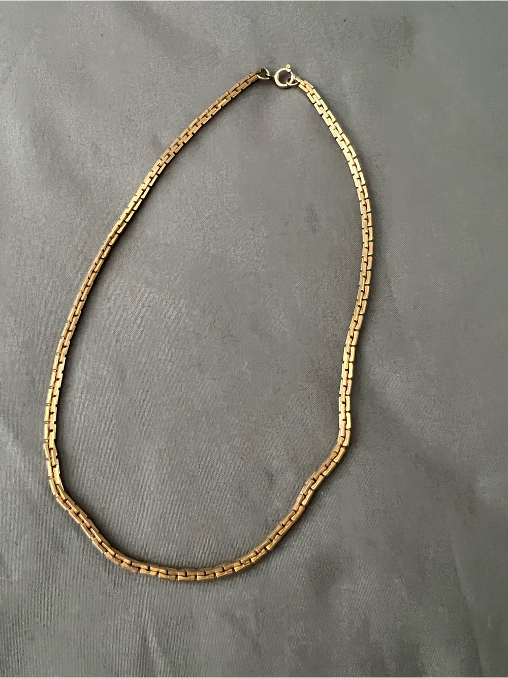 Classic Gold Plated Link Chain Necklace